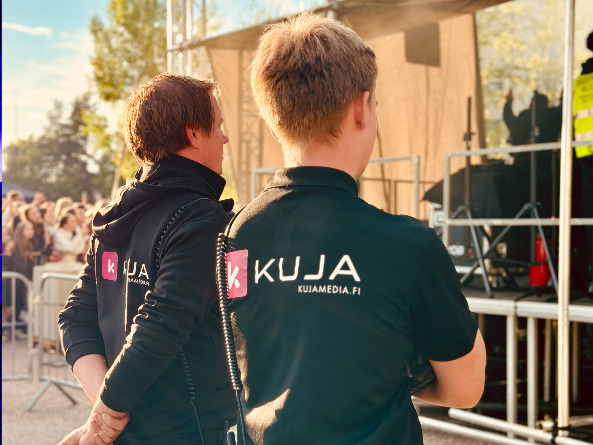 Tapahtumatekniikan tarkistuslista suunnittelupöydällä teknisen tuottajan työkaluna